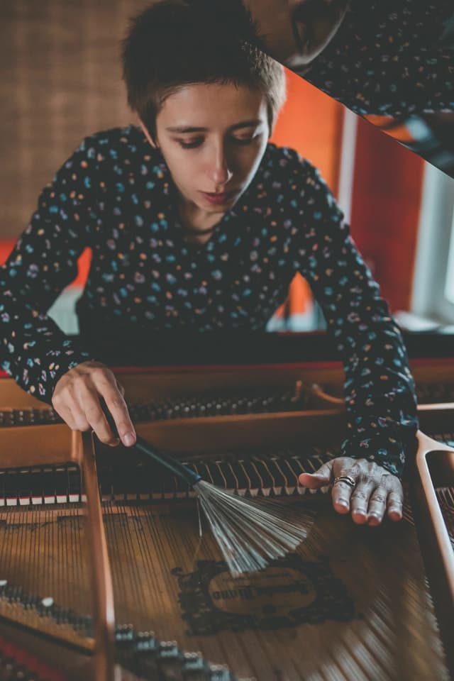 Inside Piano Technik eins