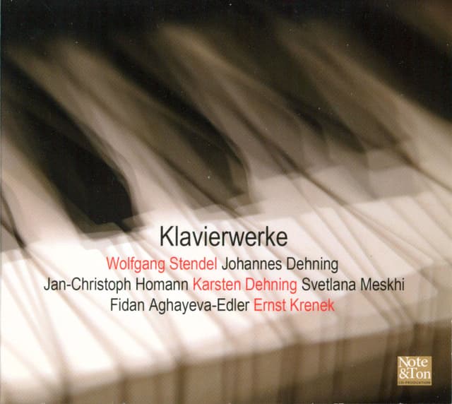 Klavierwerke CD Cover